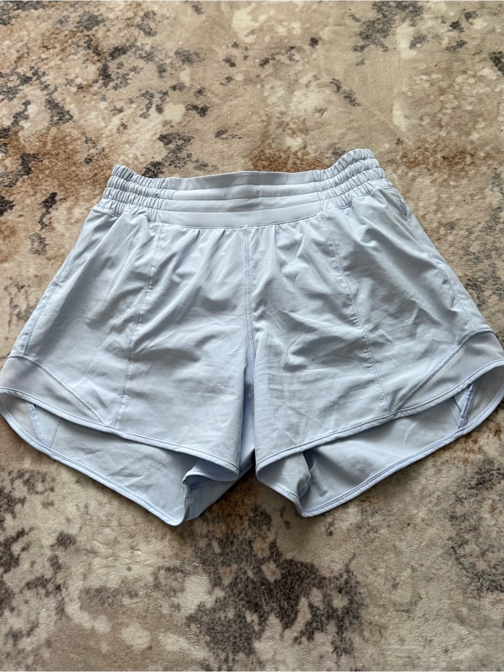 lululemon athletica Light Blue Women's Athletic Shorts